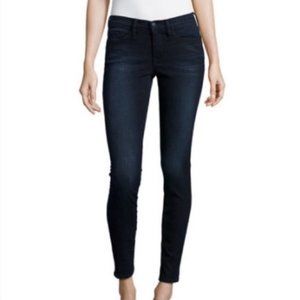 FRAME Le High Skinny Dark Wash Jean